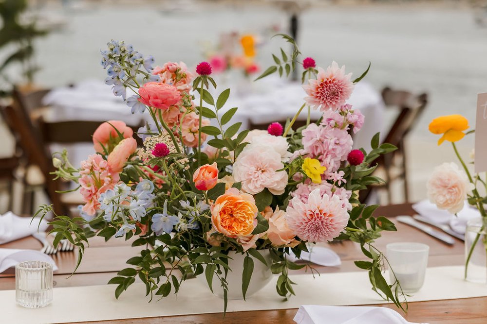 pink and peach whimsical centerpiece.jpg