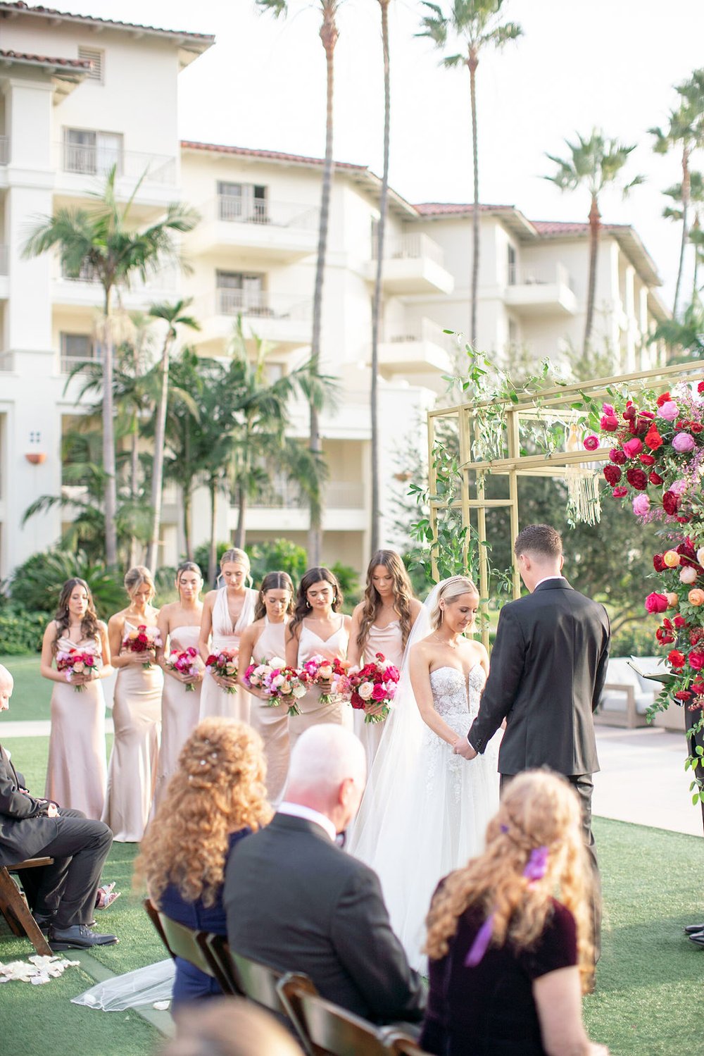 red and fuchsia ceremony.jpg