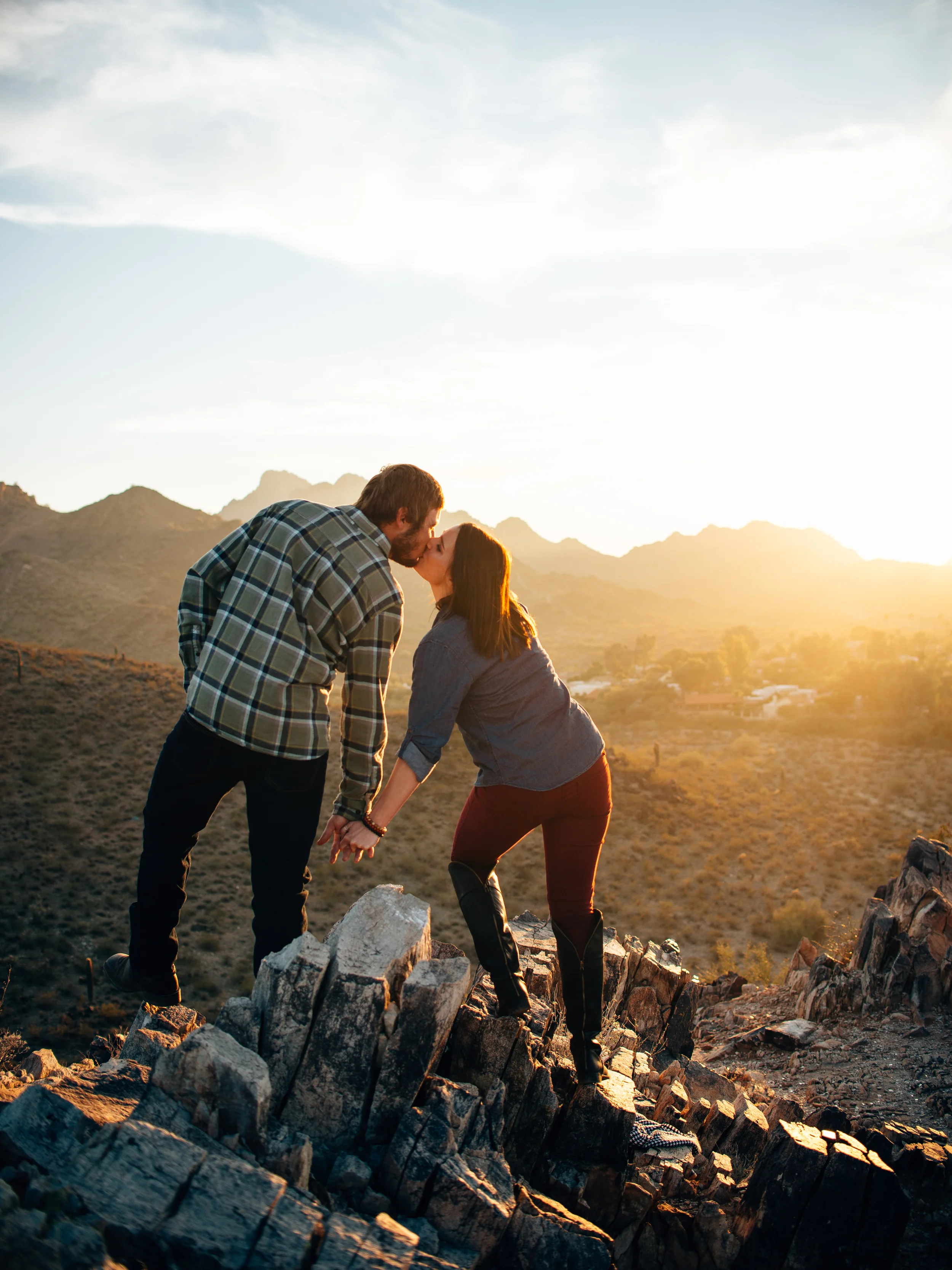 Young Love on a Mountain 