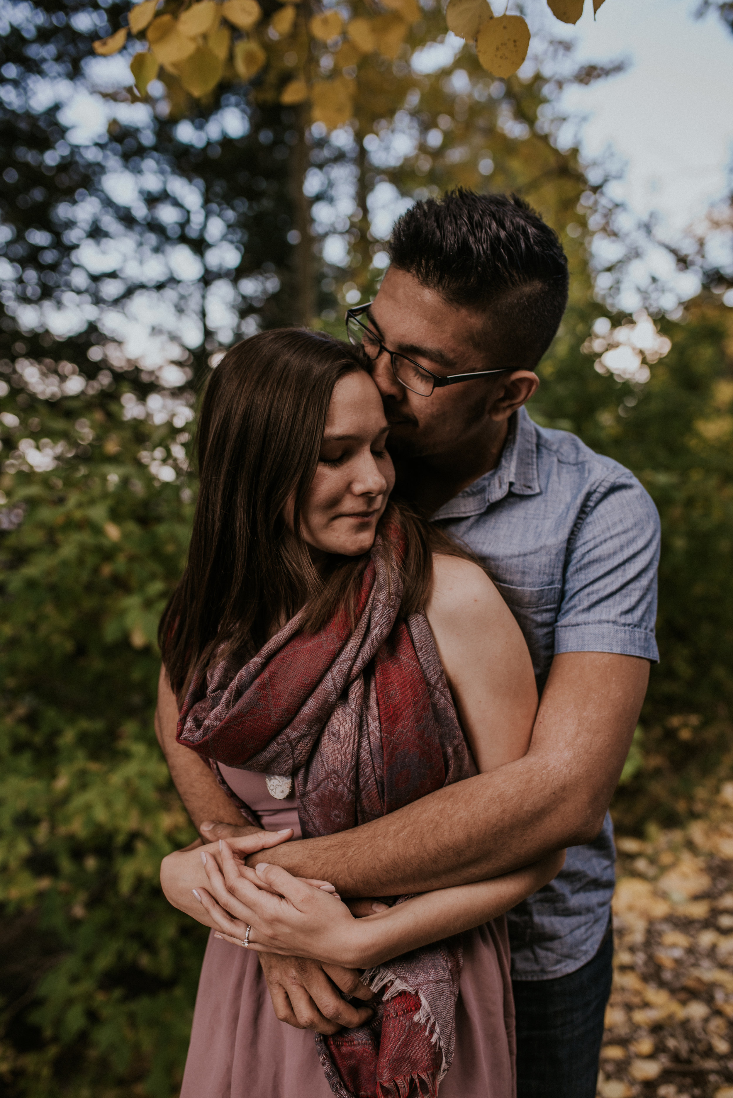 Romantic Fall Mountain Engagement Session Mount Lemmon-5.jpg