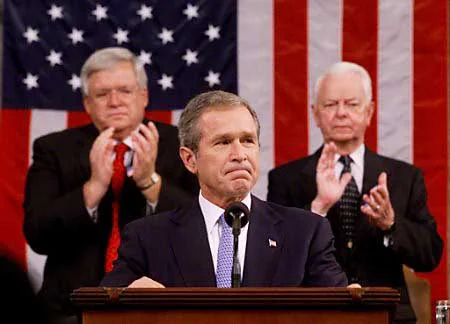 George W Bush: 'We Are a Country Awakened to Danger', post 9-11 address to Congress - 2001