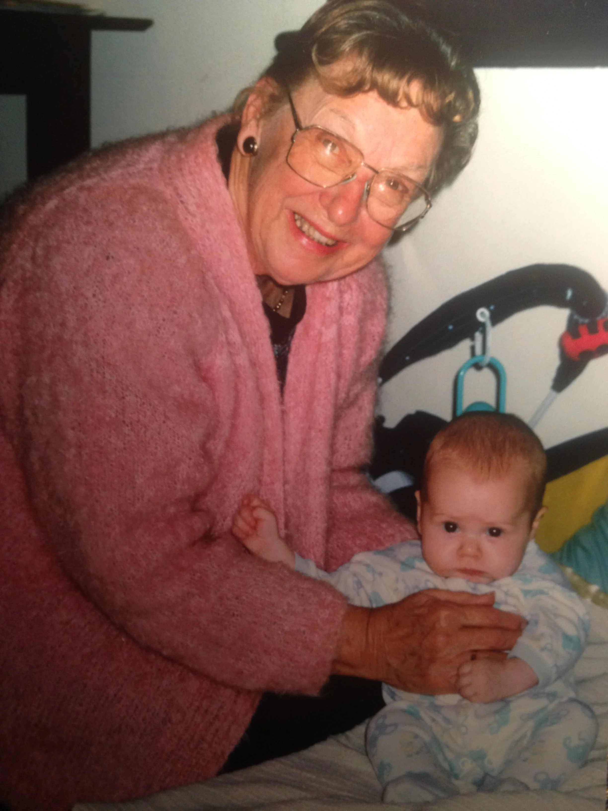 For Alice Leonards: 'I'm all for you' - by granddaughter Clare Wright