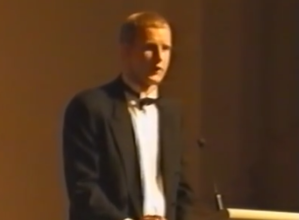 Tony Wilson: "You don’t owe it to anybody to be miserable", University of Melbourne Law School - 1998