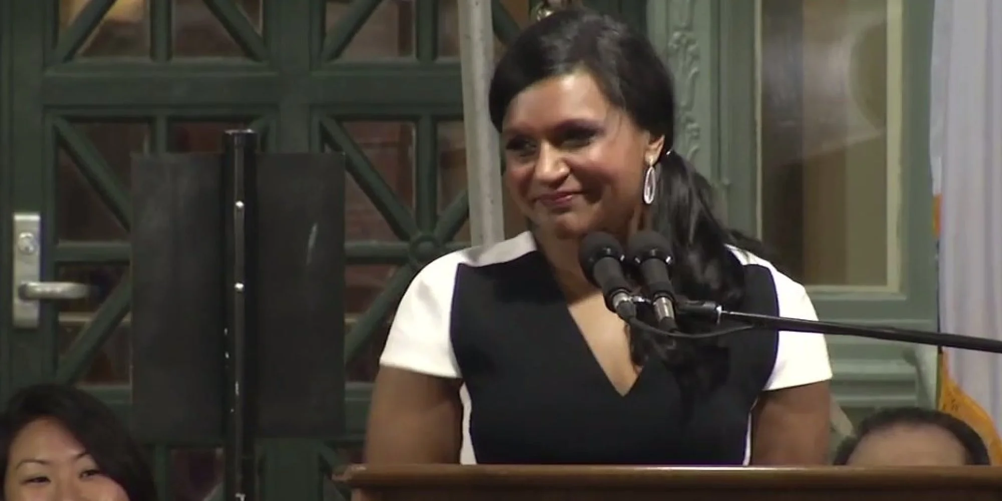 Mindy Kaling: 'I do know a ton about the law because I sue everyone', Harvard Law School, 2014