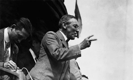 Woodrow Wilson: 'Unless justice be done to others it will not be done to us', 14 points speech - 1918 