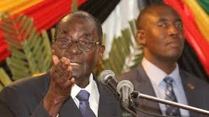 Robert Mugabe: 'Let us work', Opening of Parliament, same speech fiasco - 2015  