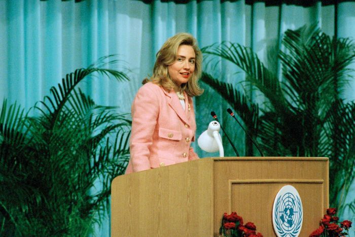 Hillary Clinton: 'Women's Rights are Human Rights', 4th World Congress on Women - 1995