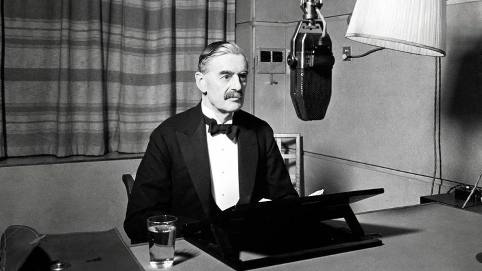 Neville Chamberlain: 'May He defend the right. It is the evil things that we shall be fighting against', Declaration of War - 1939