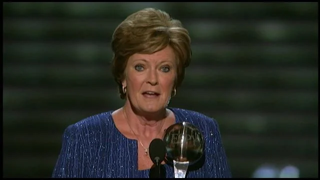 Pat Summit: 'You win in life with people', Arthur Ashe Courage Award, ESPYs - 2012