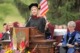 Arianna Huffington: 'Don't be so connected to everybody that you're not truly connected to anybody', Vassar College - 2015