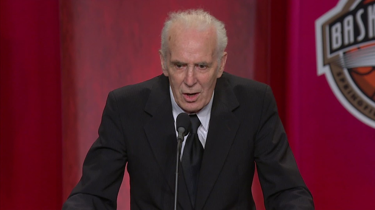 Lindsay Gaze: 'I thought he was playing one of his typical practical jokes', Basketball Hall of Fame enshrinement - 2015