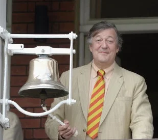 Stephen Fry: 'In the forty-five years that I have followed cricket, I have seen it threatened from all sides by the horrors of modern life', Lord's - 2009