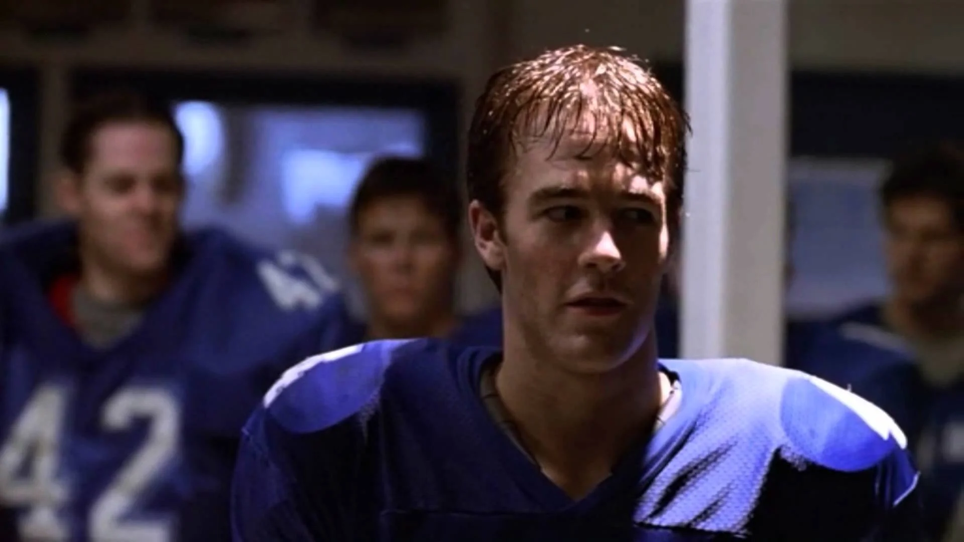 James Van der Beek (written by Peter Illiff): 'Let's be heroes', Varsity Blues - 1999