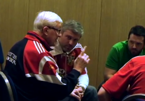 Jim Telfer: 'From now on, gloves are off. It's bare knuckle f***in’ stuff', Lions tour, Forwards meeting - 1997 