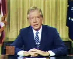 Jimmy Carter: 'The threat is nearly invisible in ordinary ways. It is a crisis of confidence', Crisis of Confidence speech - 1979