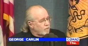 George Carlin: 'Politicians don't actually say things, they INDICATE them', National Press Club - 1999 