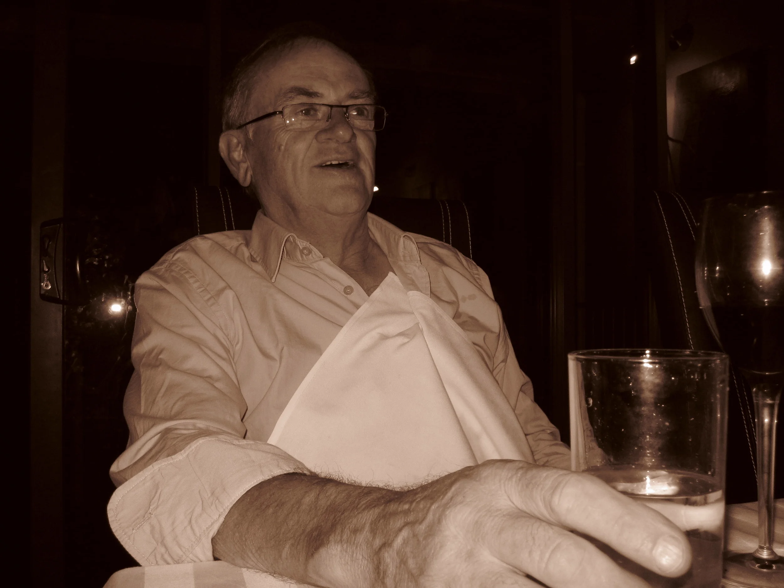 For Thomas Harry Bowles: 'Dad absolutely adored living in the bush, amongst the animals, birds and garden', by Jan, Martin and Nick Bowles - 2016