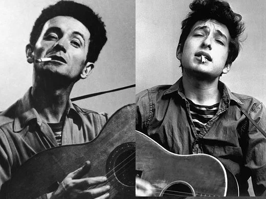 Bob Dylan: 'You can't hear yer name, you can't see yer face', Last Thoughts on Woody Guthrie - 1963