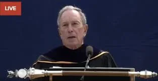 Michael Bloomberg: 'Those who promise you a free lunch will invariably eat you for breakfast' University of Michigan - 2016