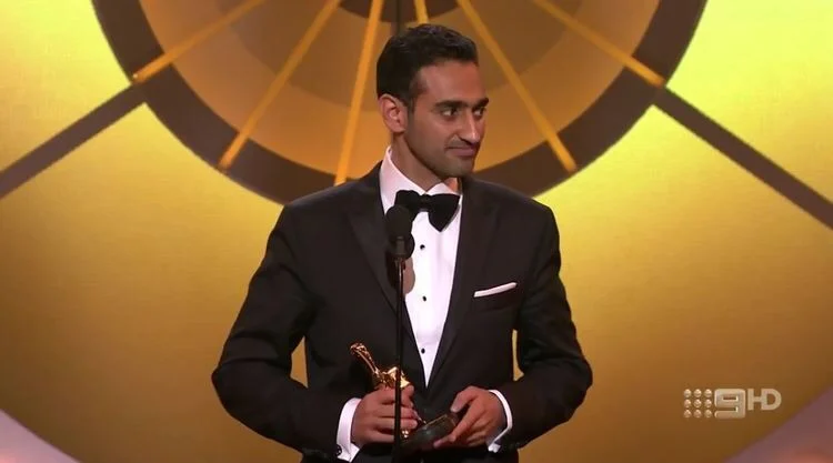 Waleed Aly:  'I was more likely to win an AFL grand final in my mind than to win a Logie', Gold Logie acceptance - 2016
