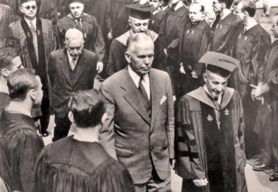 George Marshall: 'The difficulties I have outlined can and will be overcome', Harvard University - 1947 