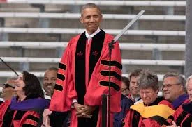 Barack Obama: 'Don't lose hope in the face of naysayers', Rutgers University - 2016 