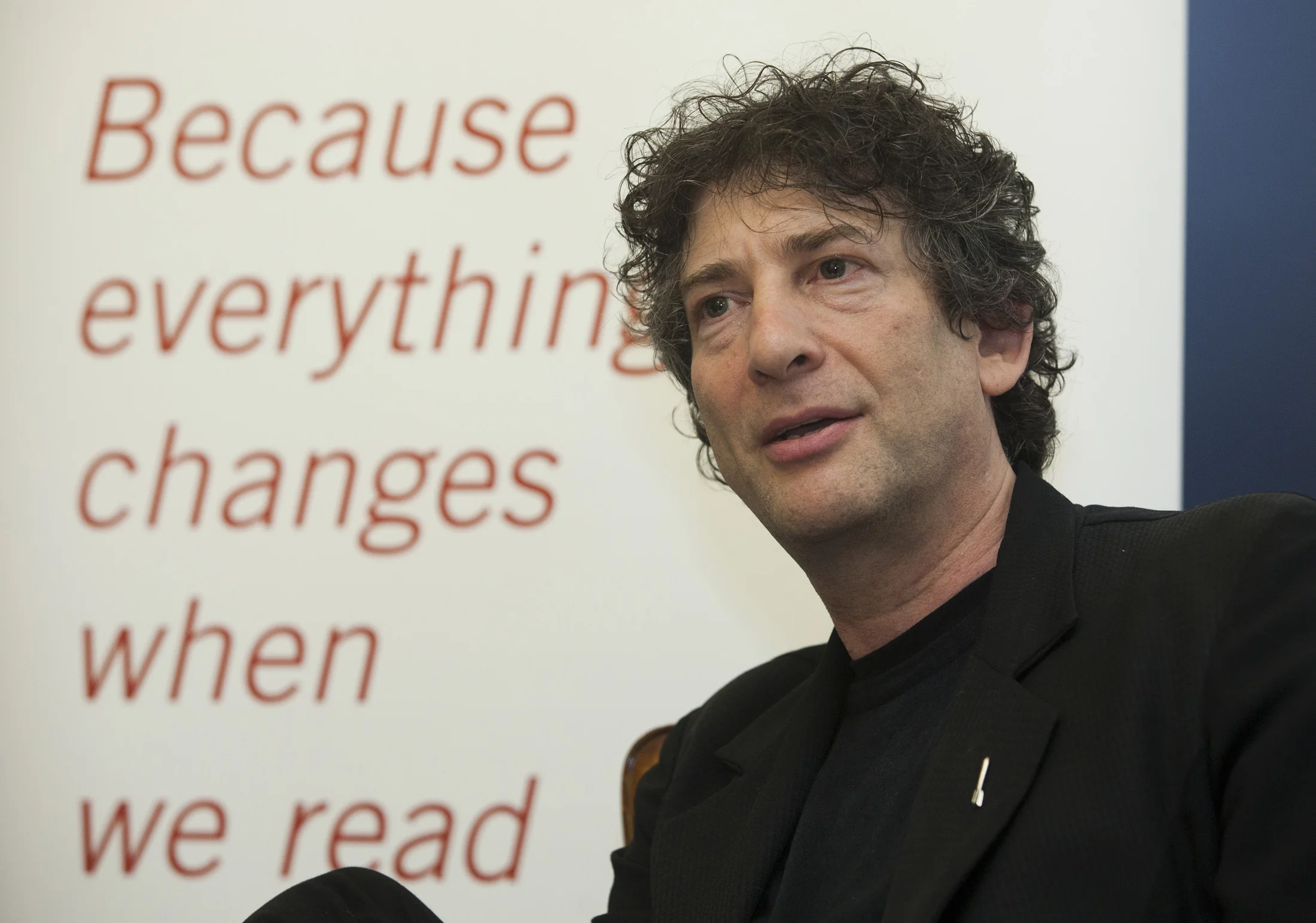 Neil Gaiman: 'I don't think there is such a thing as a bad book for children', The Reading Agency - 2013 