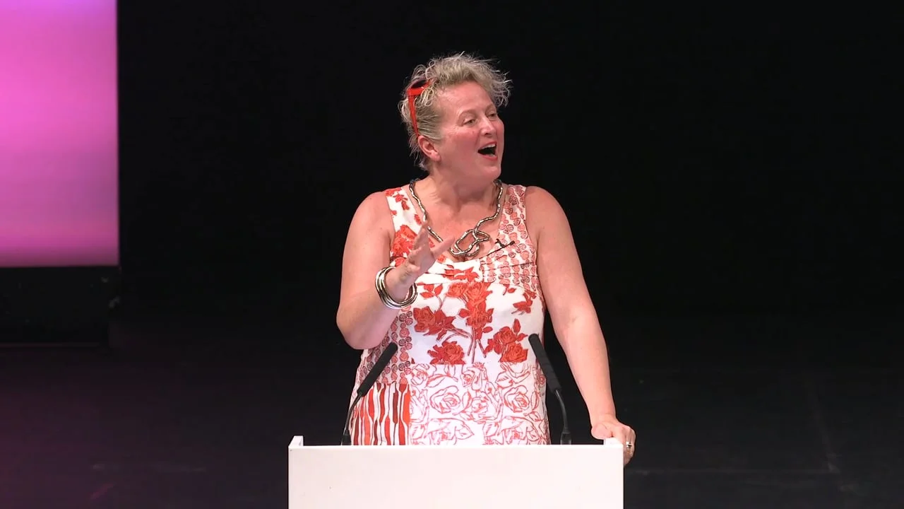 Jenny Sealey: 'Big glasses, big tits, big shoes and I'm balanced', Children's Media Conference (CMC) - 2015 