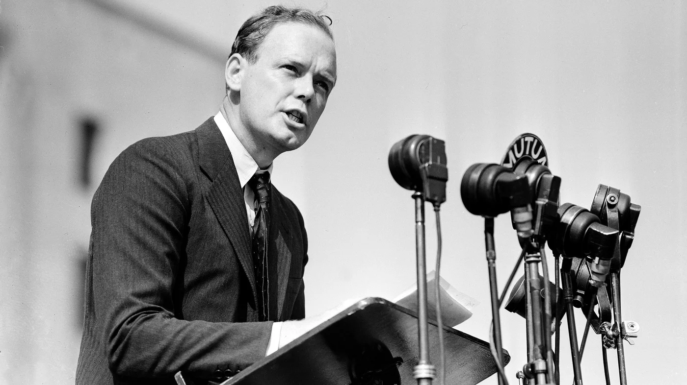 Charles Lindbergh: 'Instead of agitating for war, the Jewish groups in this country should be opposing it in every possible way', Des Moines speech - 1941