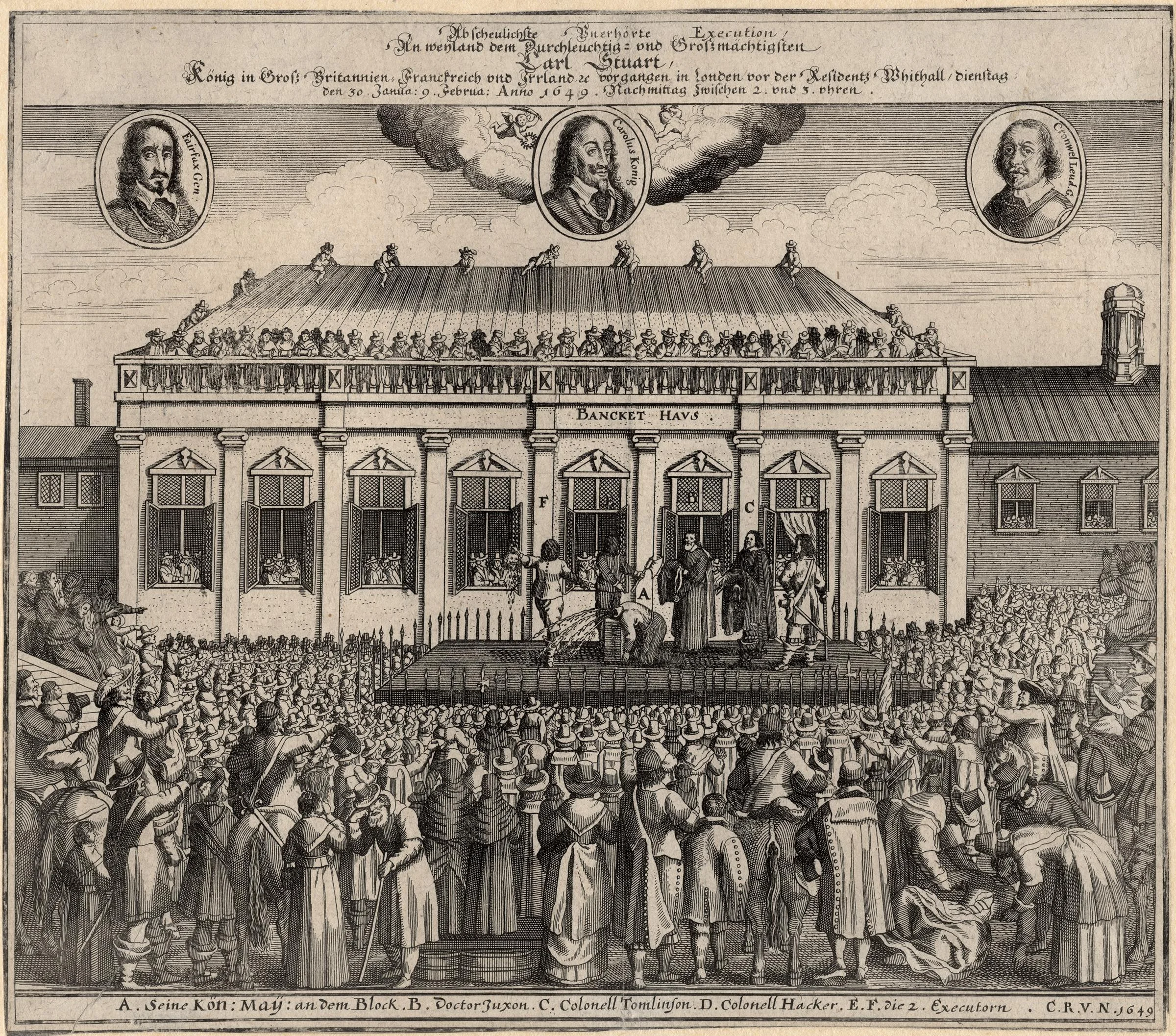 King Charles I: 'I go from a corruptible to an incorruptible crown', Speech from the scaflold - 1649