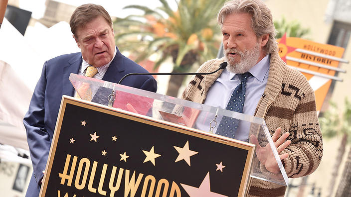 Jeff Bridges:  'Good afternoon, my sweet prince', John Goodman's Hollywood Walk of Fame ceremony - 2017 