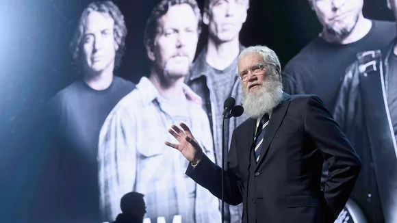David Letterman: 'It turned out that these guys in Pearl Jam were something more than a band', for Pearl Jam, Rock and Roll Hall of Fame - 2017
