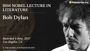 Bob Dylan: 'If a song moves you, that's all that's important', Nobel lecture - 2017