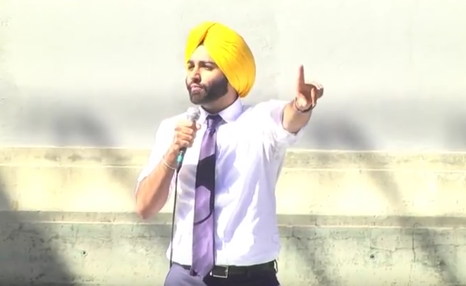 Angad Singh Padda: 'When I was growing up, I lost two of my best friends to drug abuse', U.C. Berkeley - 2017 