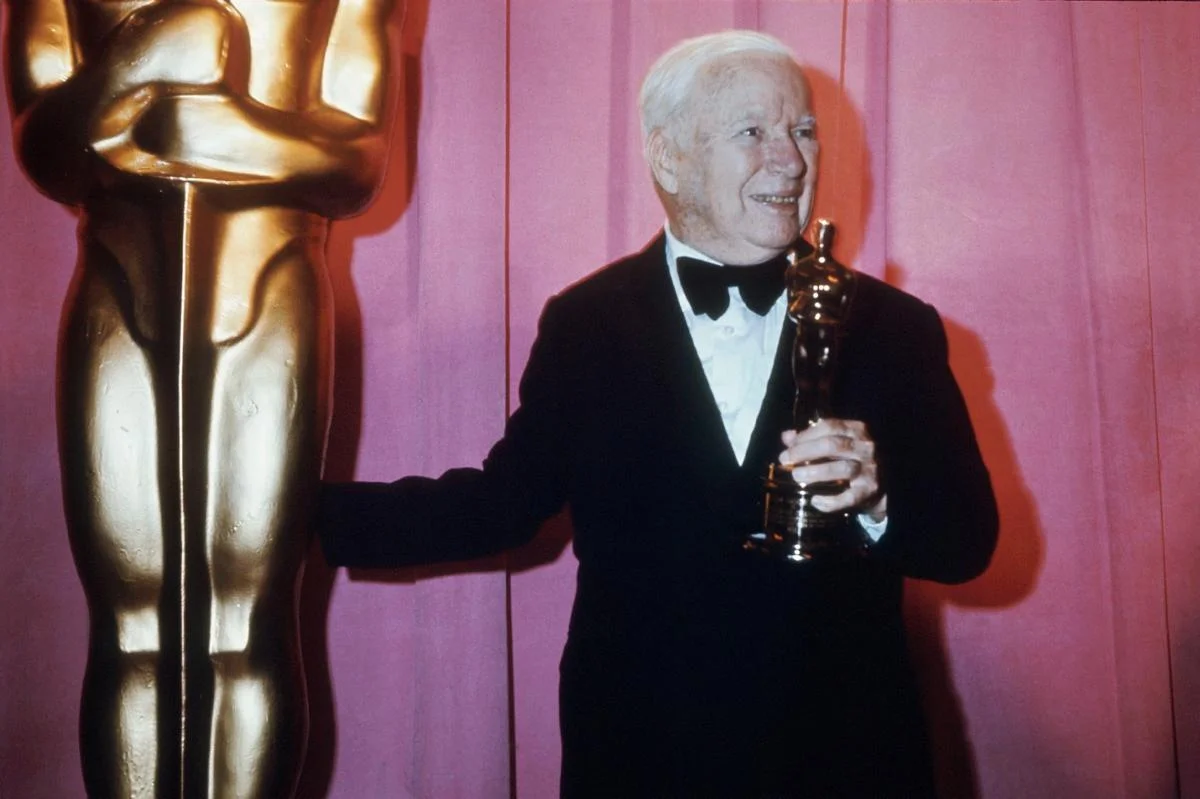Charlie Chaplin: 'This is an emotional moment for me', Lifetime Achievement Award, Academy Awards - 1972 