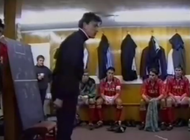 John Sitton: 'And if you come back at me, we’ll have a f*cking right sort out in here', half time v Blackpool - 1995