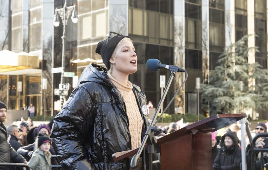 Halsey: 'Be a voice for all those who have prisoner tongues', A Story Like Mine, Women's March 2018