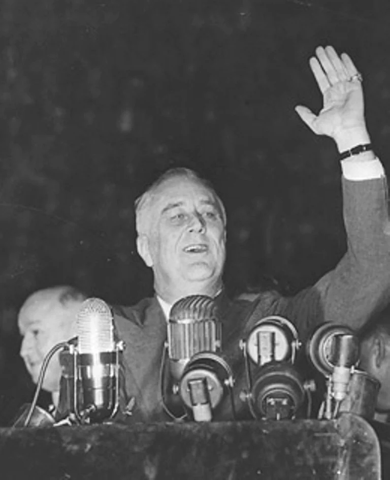 Franklin Roosevelt: 'Tonight I call the roll', Madison Square Garden campaign speech - 1936 