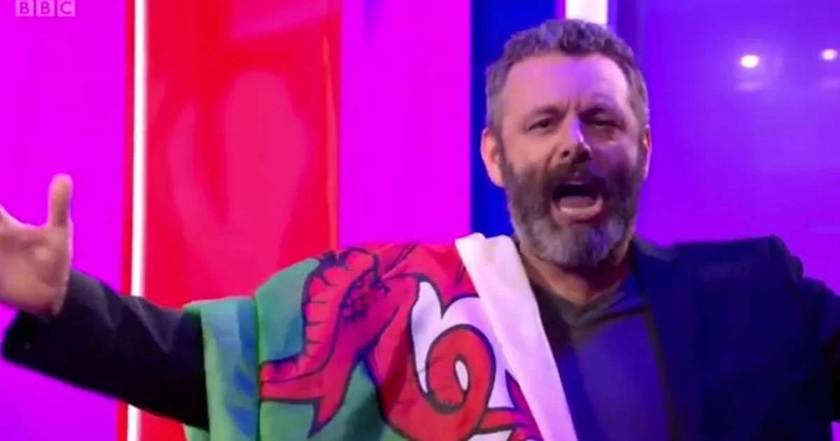 Michael Sheen: 'The mighty dragon of Wales is stirring from ancient slumber,', Welsh rally speech for Homeless World Cup - 2017