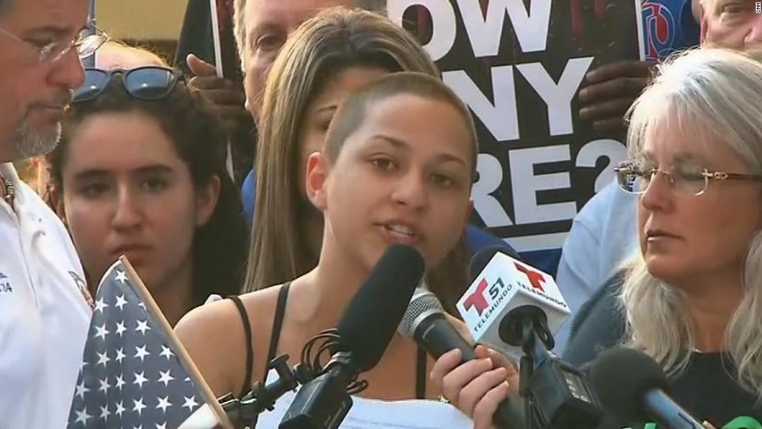 Emma Gonzalez: 'We call BS!, student rally post Parkland mass shooting - 20188