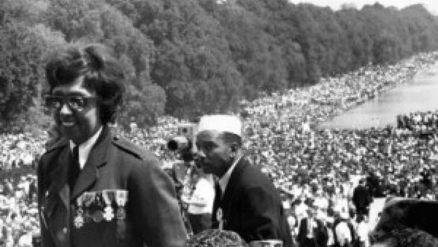 Josephine Baker: 'When you scream, friends, I know you will be heard', March on Washington - 1963