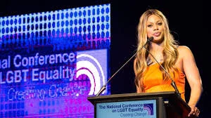 Laverne Cox: 'When a trans woman is called a man, that is an act of violence.', National Gay and Lesbian Task Force, Creating Change - 2014