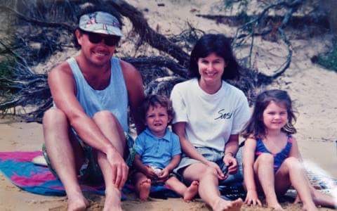 for Michael Gordon: '13 days ago my Dad’s big, beautiful, generous heart suddenly stopped beating', by Scott and Sarah Gordon - 2018