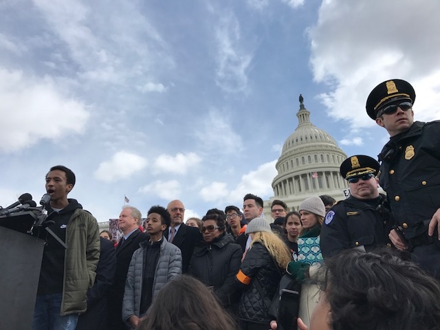 Michael Solomon: 'For once, value our lives over your bank accounts', National Walkout Day - 2018
