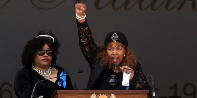 for Winnie Mandela: 'She dared to take on one of the most powerful and evil regimes of the past century, and she triumphed', by Zenani Mandela-Dlamini - 2018 