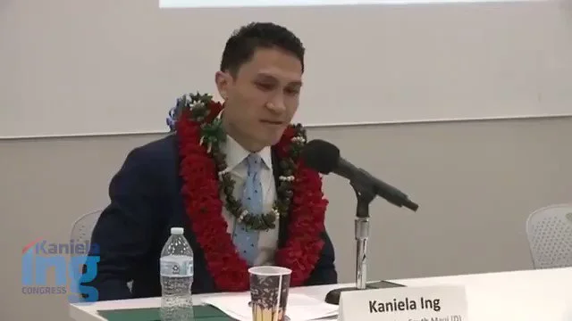 Kaniela Ing: 'It's time to break the cycle', campaign for Congress - 2018