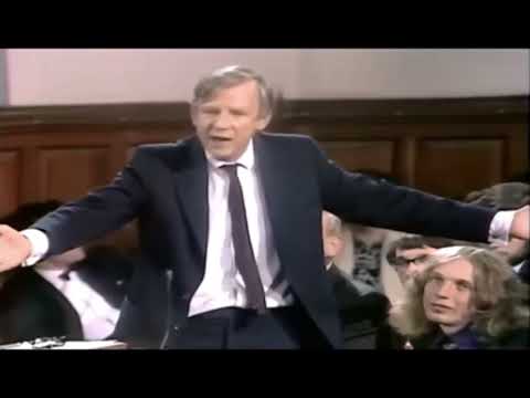 Peter Shore: "Fear, fear, fear', Brexit speech pre-referendum - 1975