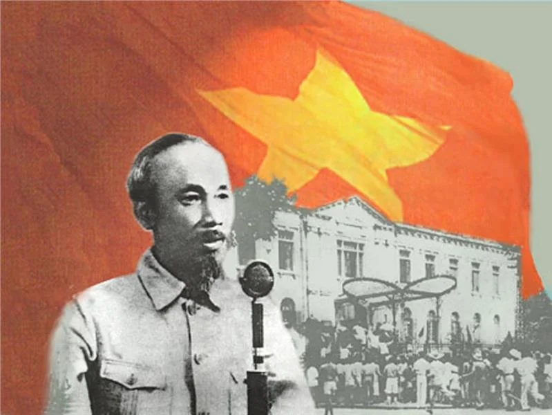 Ho Chi Minh: "All men are created equal", Declaration of Independence - 1945 