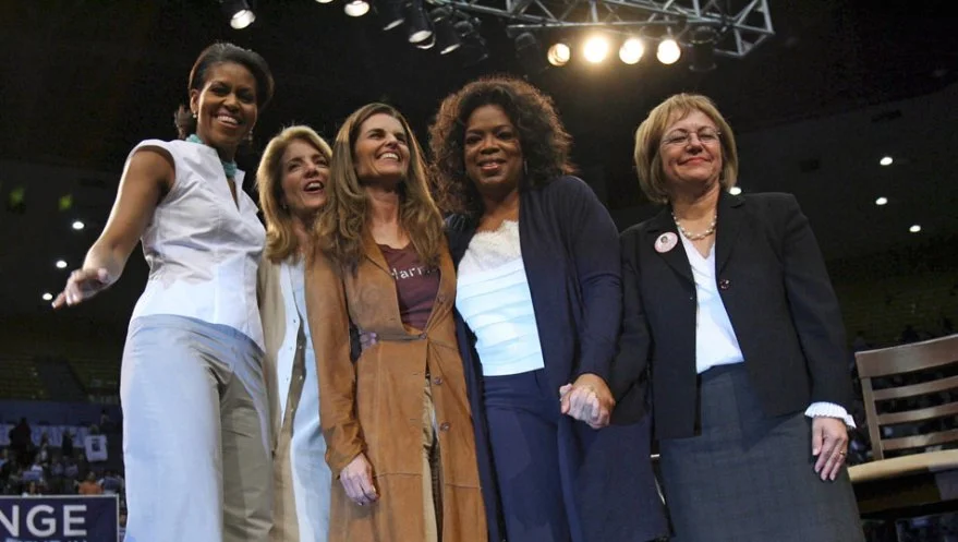 OPrah Winfrey: 'Being free means you get to think for yourself', Obama campaign rally, UCLA - 2008