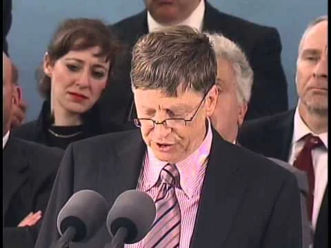Bill Gates: 'How can we do the most good for the greatest number with the resources we have', Harvard University -2007 